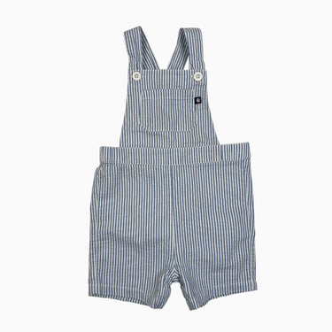 Shortall à rayures bleues 12M