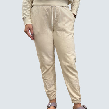 Jogging crème pour femmes M