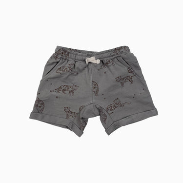 Short gris 'tigres' 12-18M