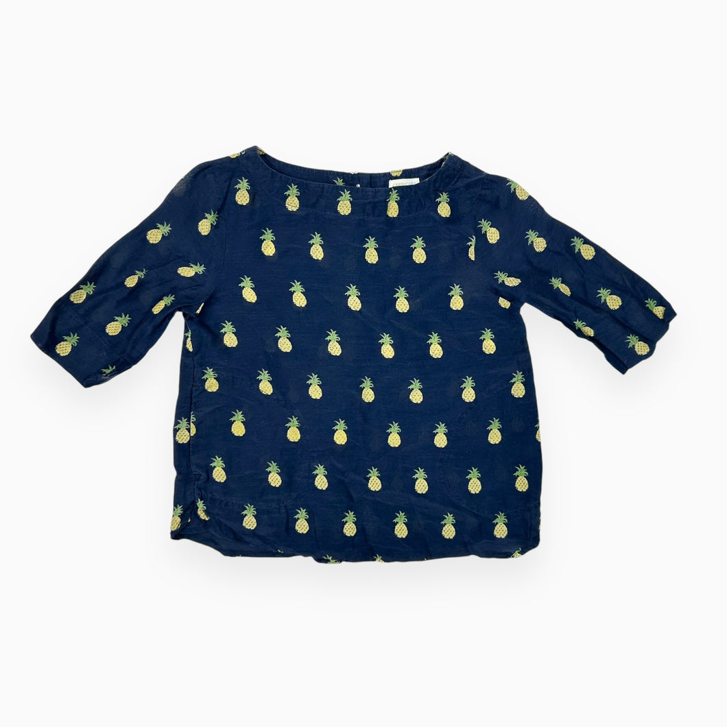 Blouse en coton et soie à motif ananas 3Y