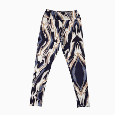 Legging de sport à motifs mauve 10Y