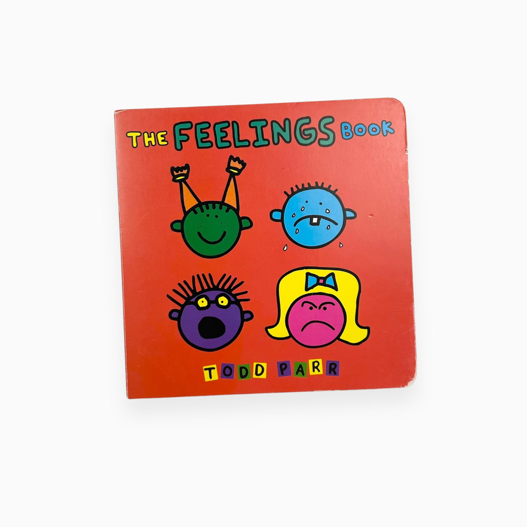 Hard cover book 'The feelings book'