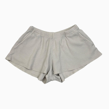Short ivoire en coton gaufré 8-9Y