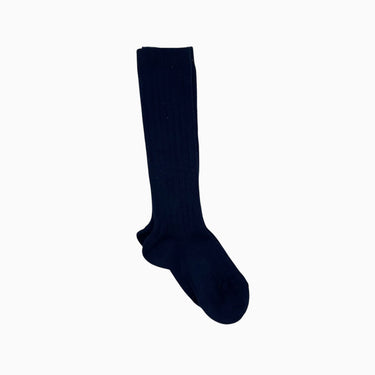 Chaussettes marine côtelée 12-24M