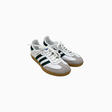 Sneakers 'Samba' blancs et verts à lacet JR1.5US
