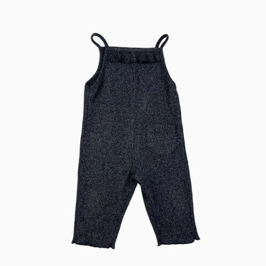 Combi anthracite côtelé 6-9M