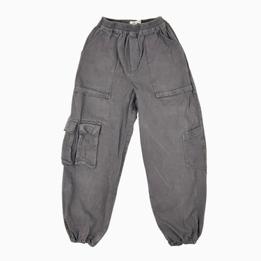 Jeans 'cargo' gris 11-12Y