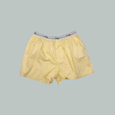 Short boxer jaune pour femmes L