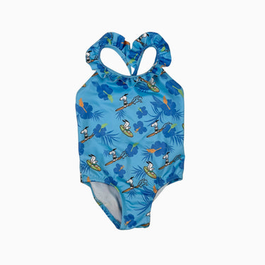 Maillot bleu 'Peanuts' 6-12M
