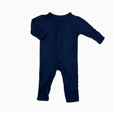Pyjama marine en bambou et spandex NB