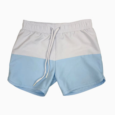 Short maillot avec fillet lilas et aqua 7-8Y