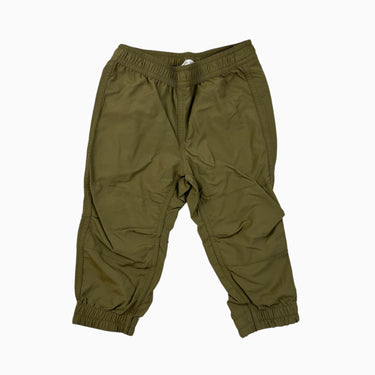 Pantalon olive en nylon 18M