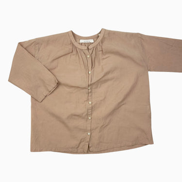 Blouse rose ballet en coton et viscose 6Y