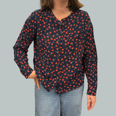 Blouse Tulipes pour femme L