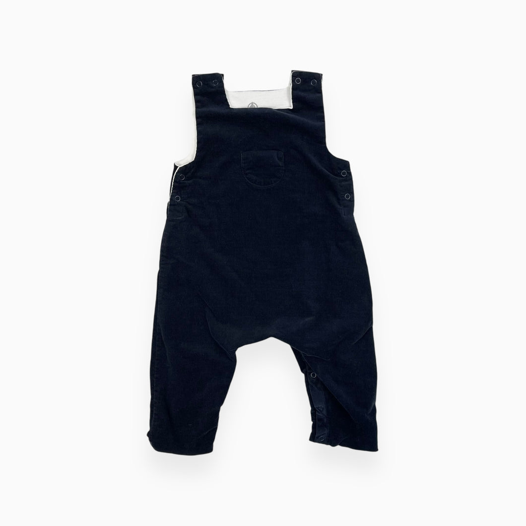 Combi marine en fin corduroy doublé en coton 6M