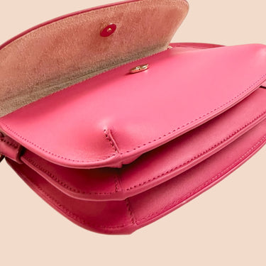 Sac à main rose en cuir 'Sarah' pour femmes