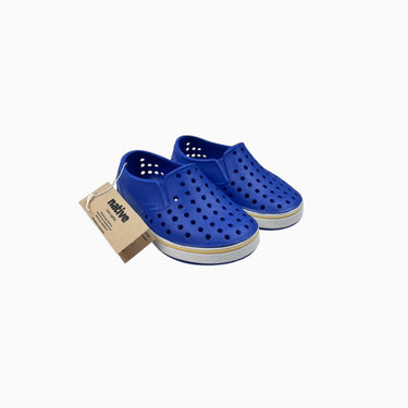 Sandales perforées bleues 5US