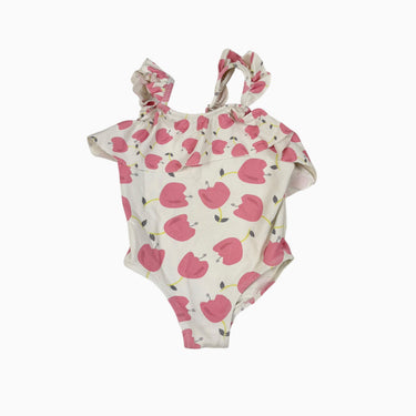 Maillot 'tulipes' 6-12M