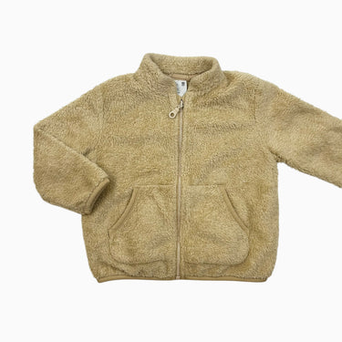 Veste sable en peluche 18-24M