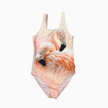 Maillot 'flamant rose' 16Y