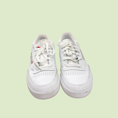 Sneakers blancs 'classiques Club C' à lacets pour femmes 9US
