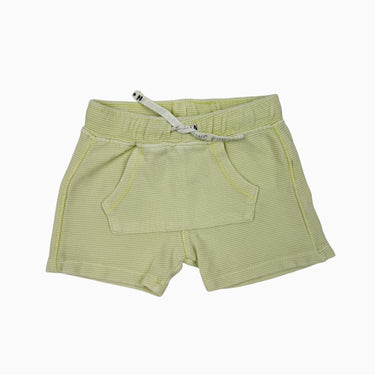 Short jaune côtelé 3-6M