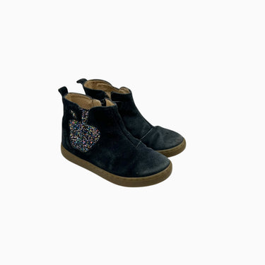 Bottines marine profond 'pomme' 27EU