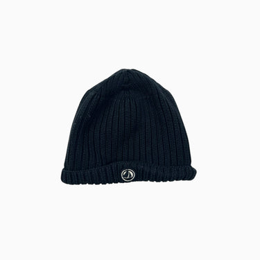 Tuque marine en tricot doublé en polar 24-36M