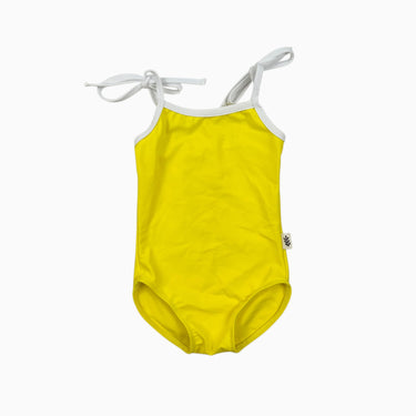 Maillot jaune citron 9-12M