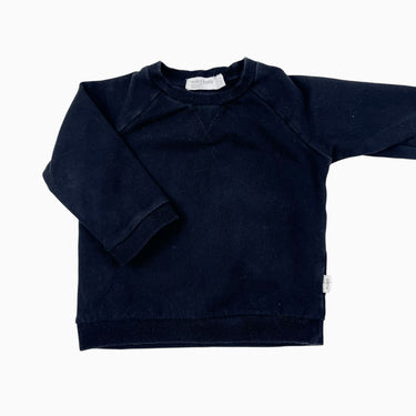 Pull noir en coton 9M