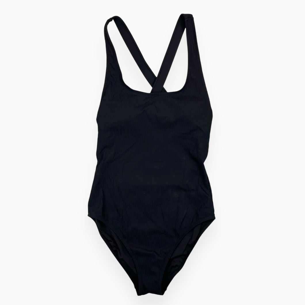 Maillot noir 'The Tulum' en nylon recyclé et spandex doublé pour femmes MT