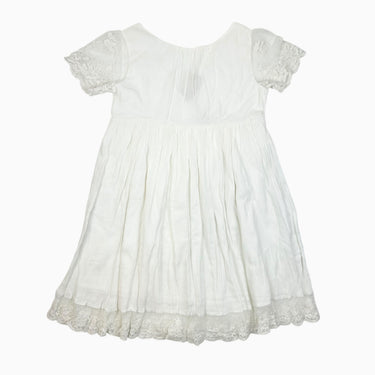 Robe 'Manon' blanche 14Y