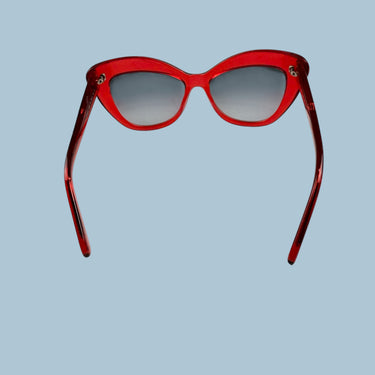 Lunettes soleil rouge pour femmes