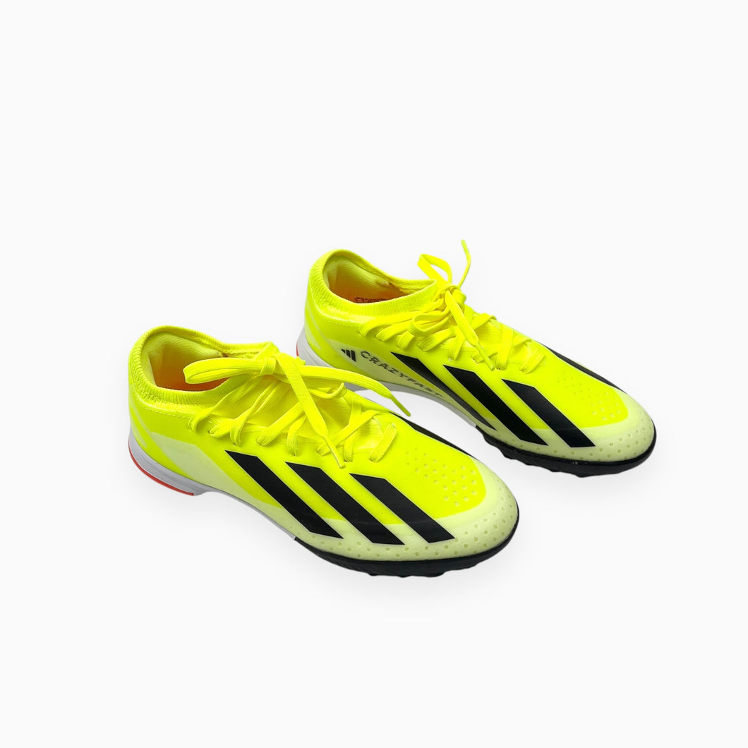 Soulier de soccer intérieur jaune fluo Jr 2uS