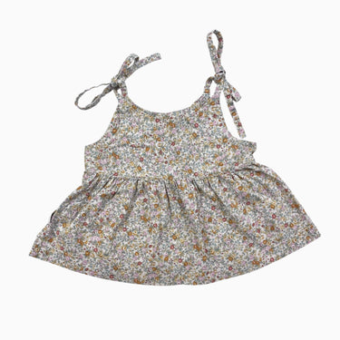 Haut basque avec bretelles ajustables liberty 6-12M