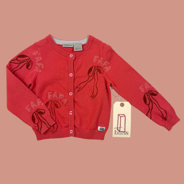 Cardigan rose fafa calvin k. 3Y