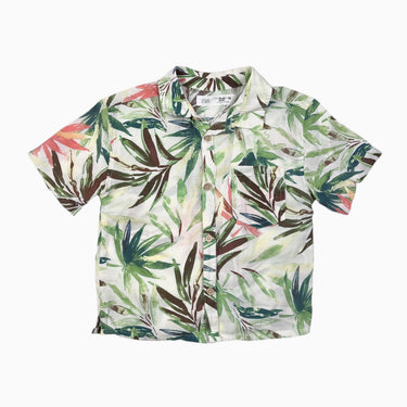 Chemise 'jungle' en modal et poly 18-24M