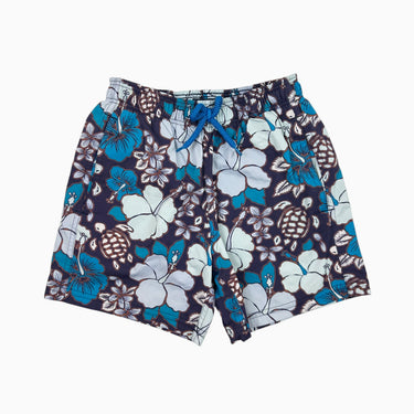 Maillot avec filet intégré 'fleurs hawaienne' 10Y