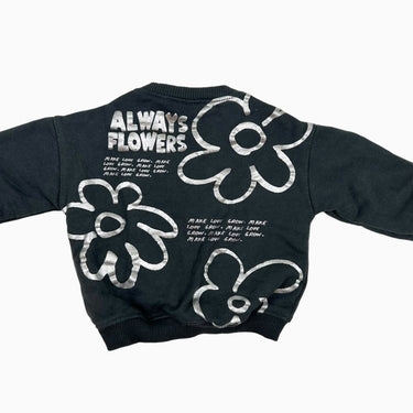Pull charcoal 'always flowers' 9-12M