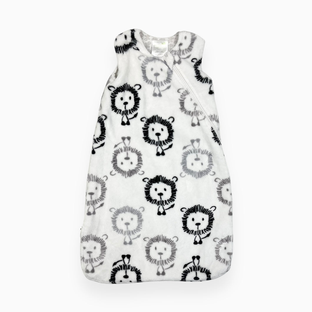 Gigoteuse en polar doublé en coton et poly à imprimé lions 0-6M 1.5 TOG