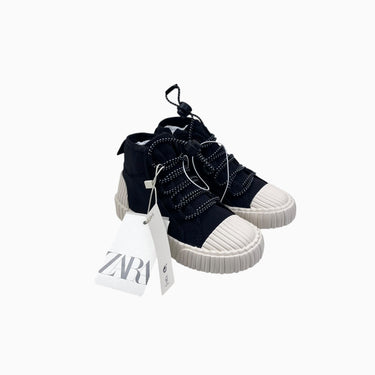 Sneakers noires à élastique 23EU