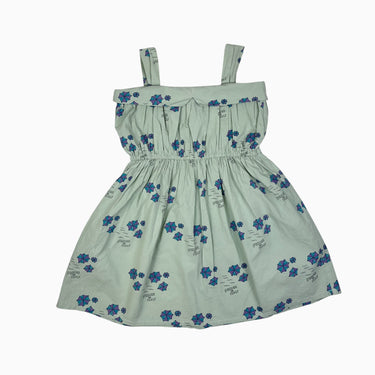 Robe menthe 'parapluie' 5-6Y