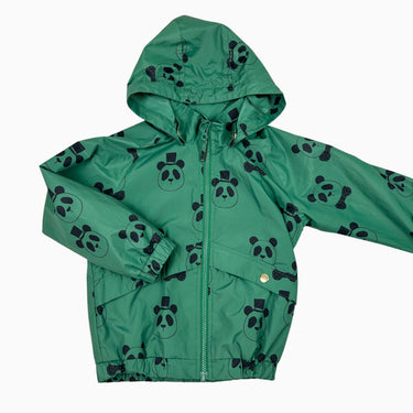 Veste coupe-vent vert 'pandas' 4-5Y
