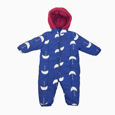 Combi à capuchon marine 'parapluie' 12-18M