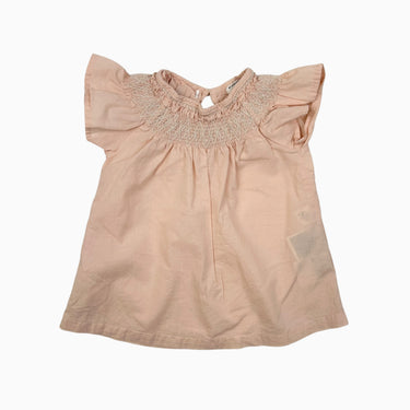 Robe pêche avec smock 4-6M