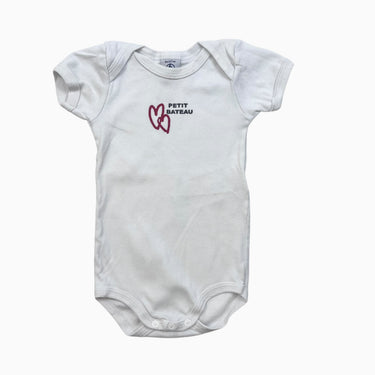 Cache-couche blanc 'coeur ' 6M