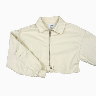 Veste vanille denim 11-12Y