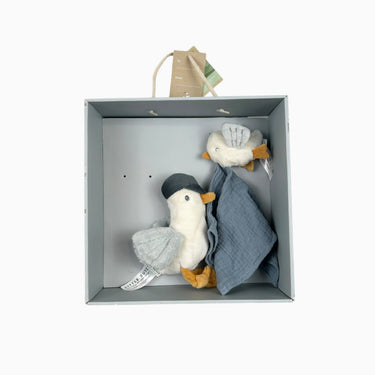 Coffret cadeaux avec doudous 'mouettes'