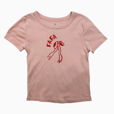 T-shirt Fafa boucle rose 9-10Y
