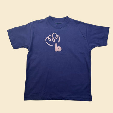 T-shirt marin/mauve nuage 4Y